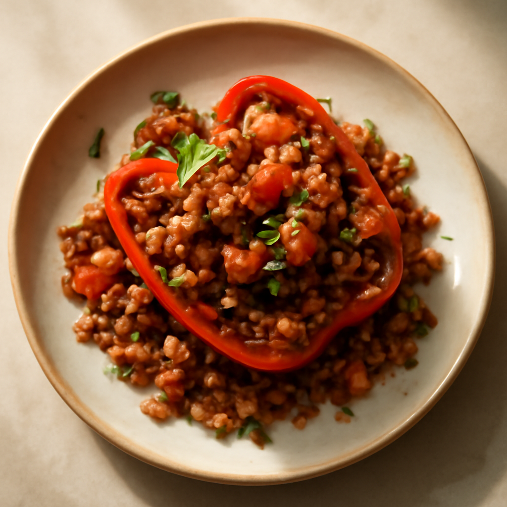 Stuffed Bell Pepper Skillet