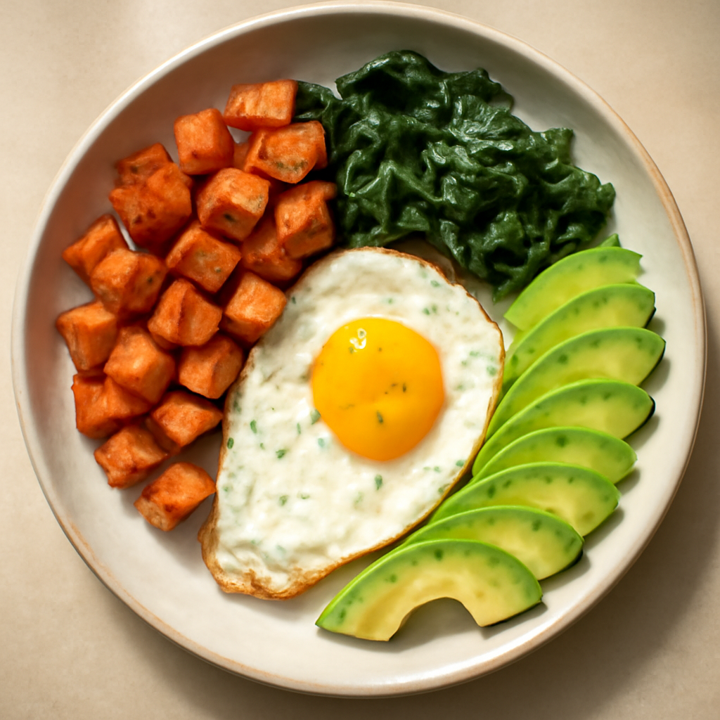 Sweet Potato & Egg Breakfast Bowl