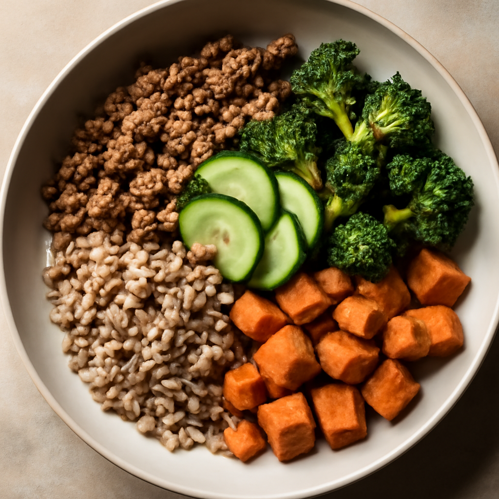 Turkey and Veggie Grain Bowl