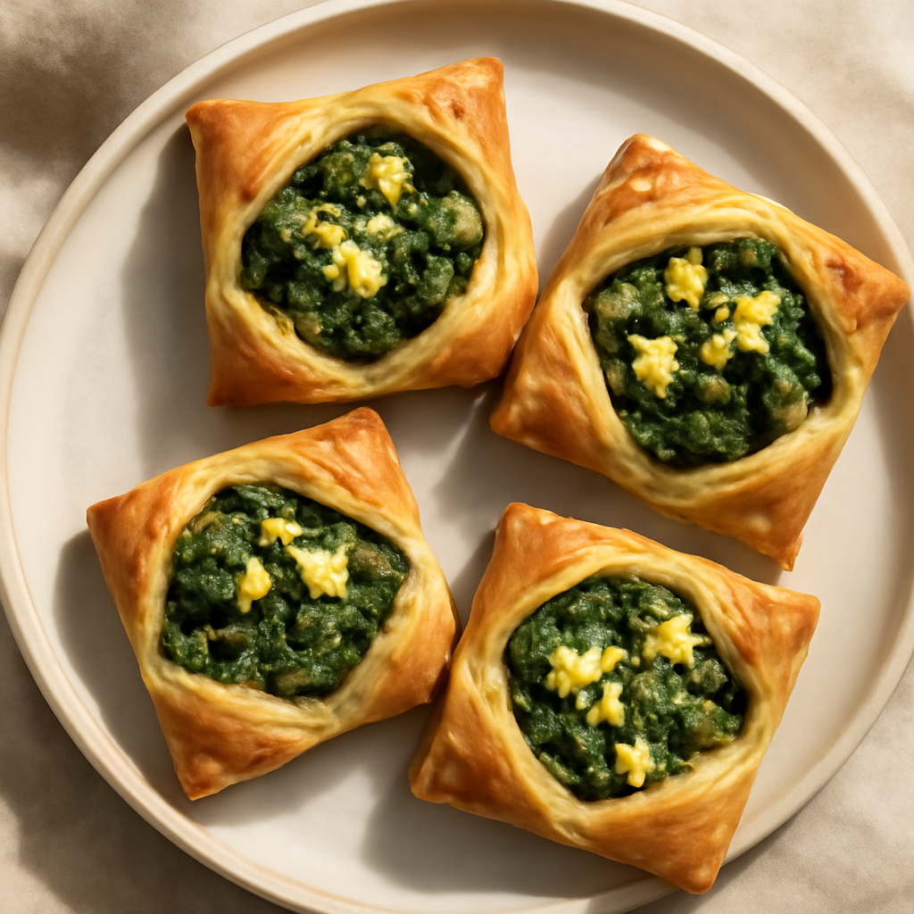 Greek Spinach & Feta Breakfast Pies