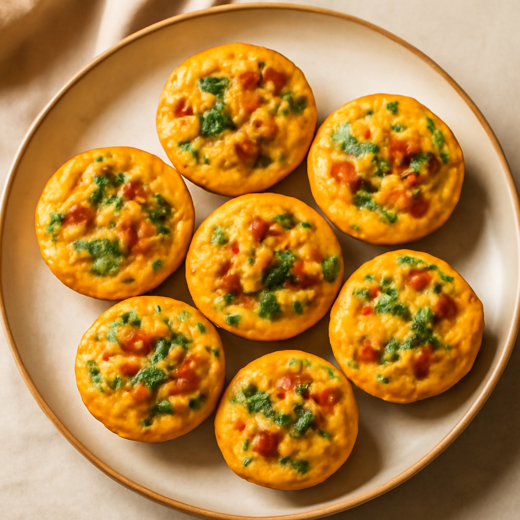 Keto Indian Masala Egg Muffins