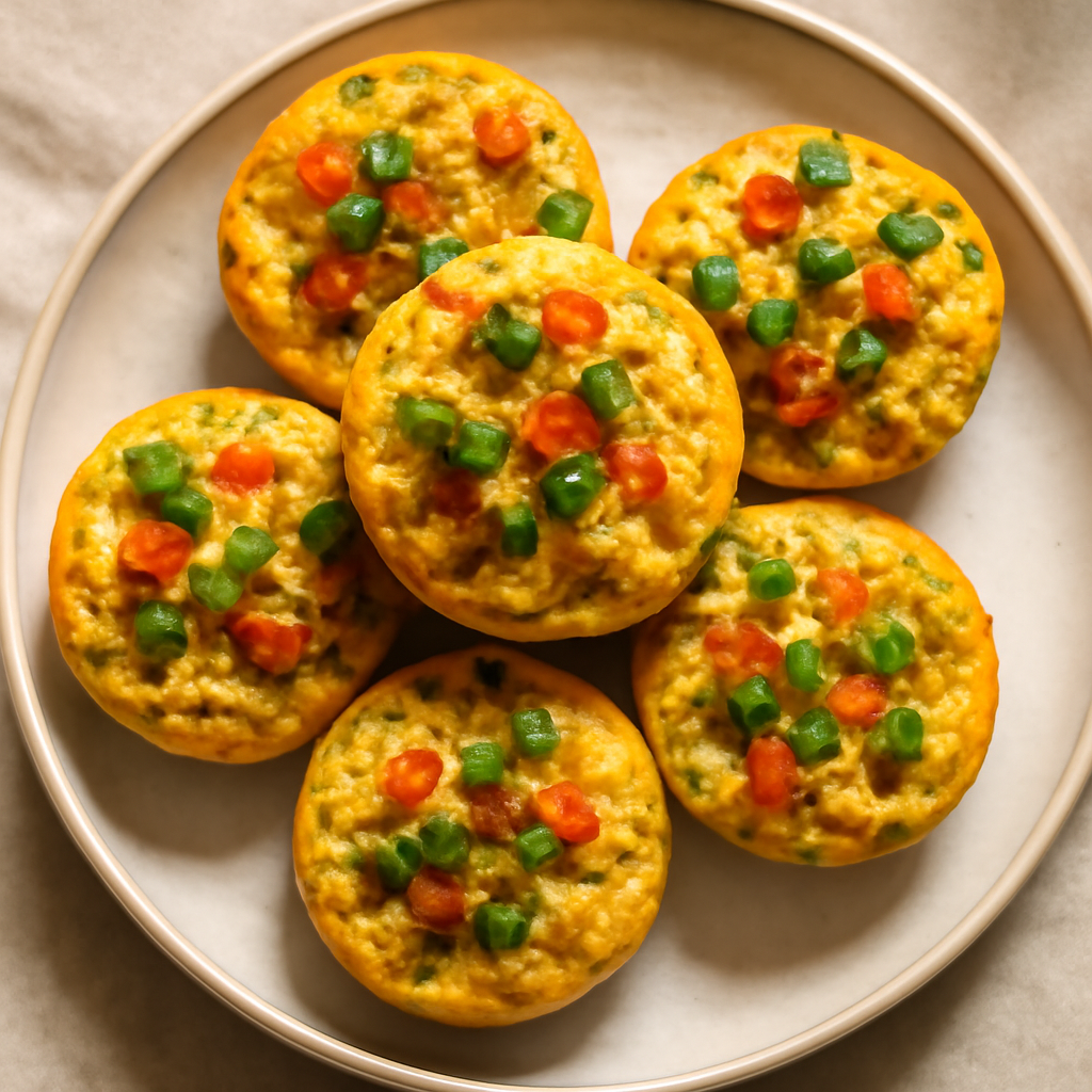 Keto Masala Egg Muffins