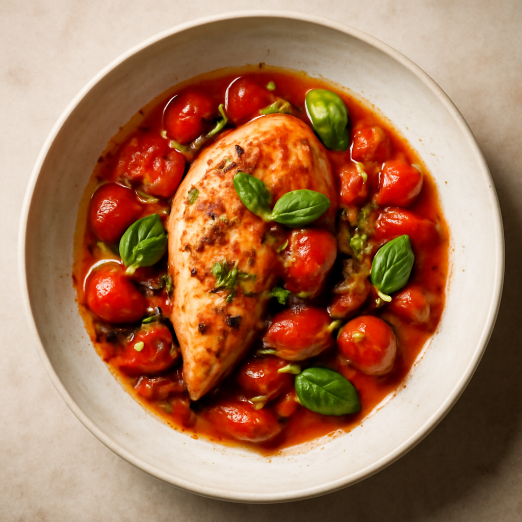 Italian Chicken and Tomato Skillet