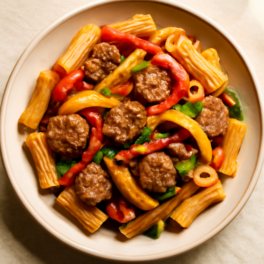 Italian Sausage and Pepper Pasta