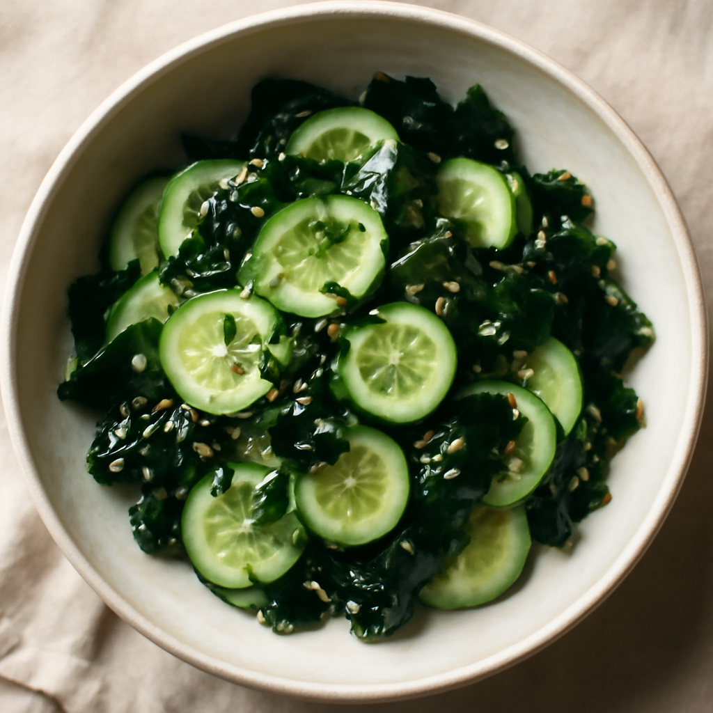 Japanese Cucumber & Wakame Seaweed Salad