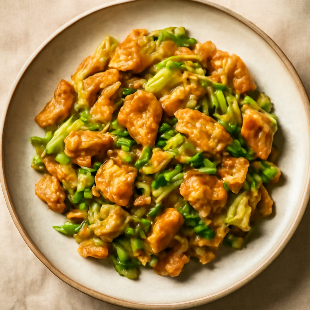 Japanese Keto Chicken & Cabbage Stir-Fry