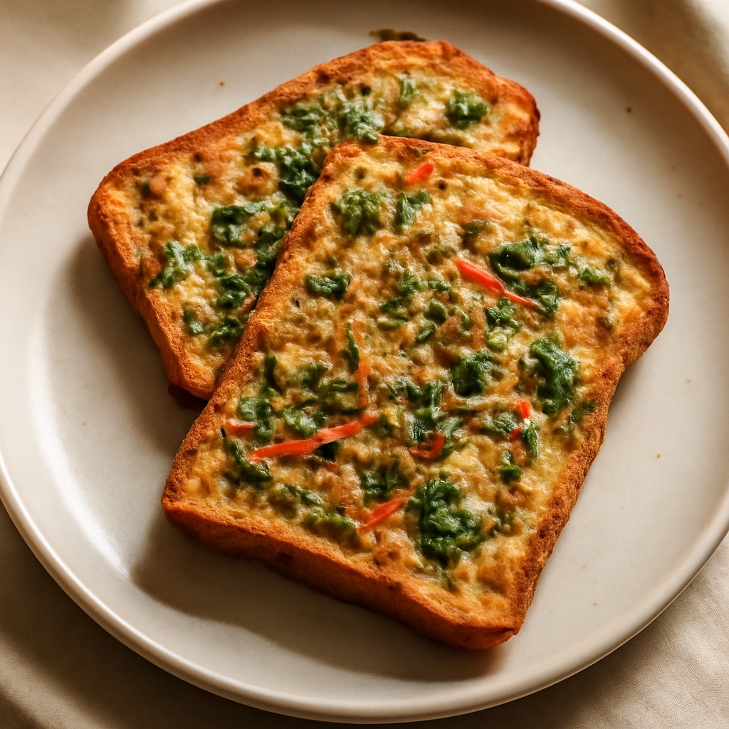 Korean Savory Egg Toasts (Gyeran Jang)
