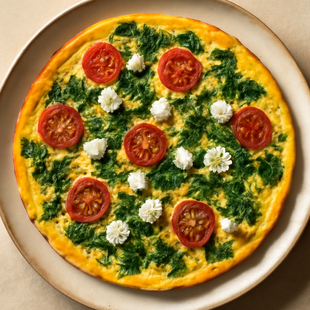 Mediterranean Herb & Feta Breakfast Frittata