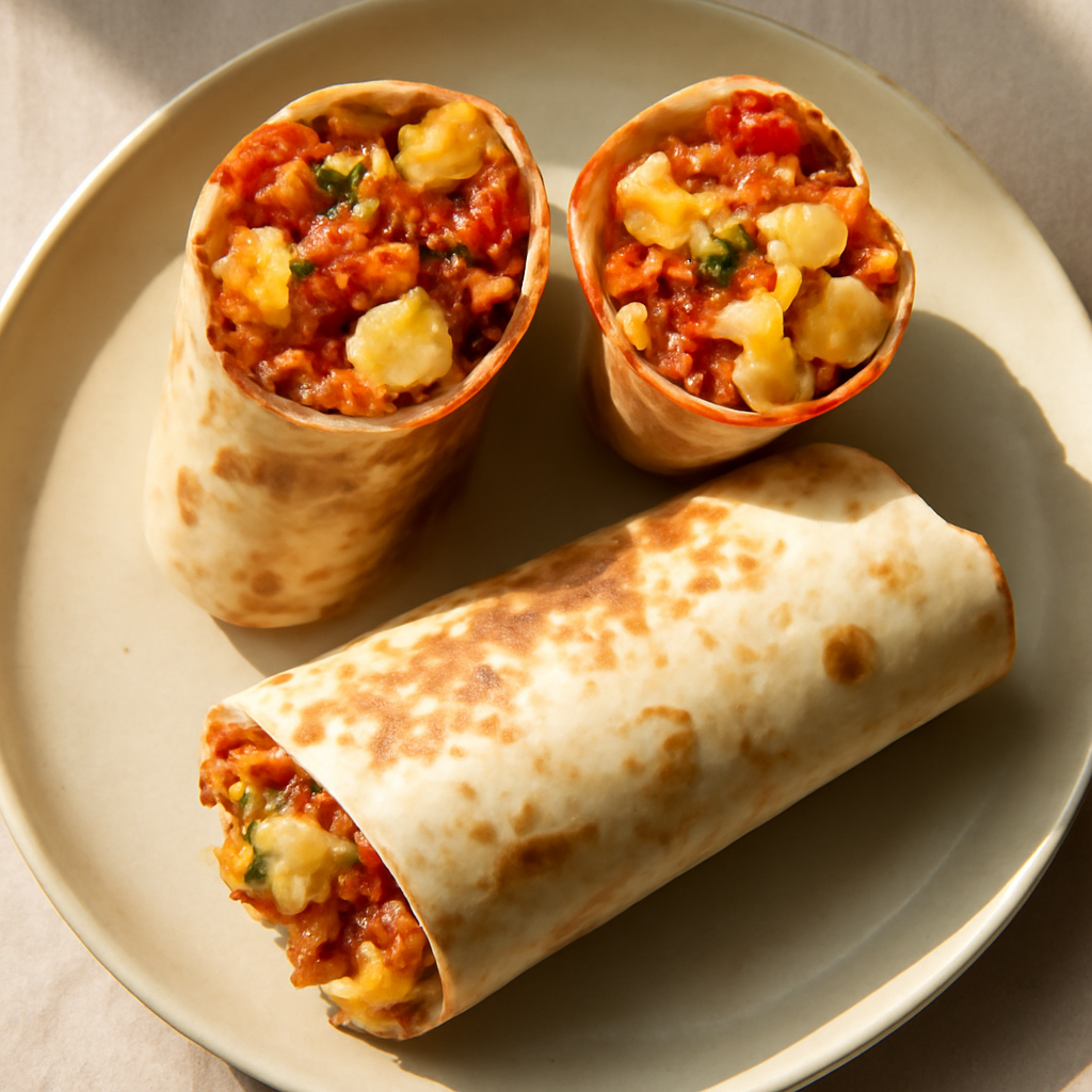 Mexican Breakfast Breakfast Burritos
