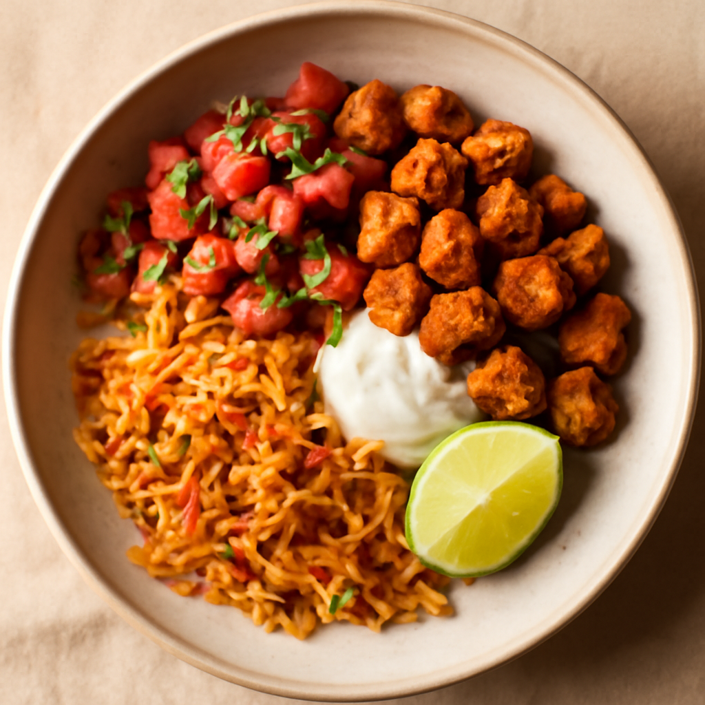 Mexican Chicken and Cabbage Bowl
