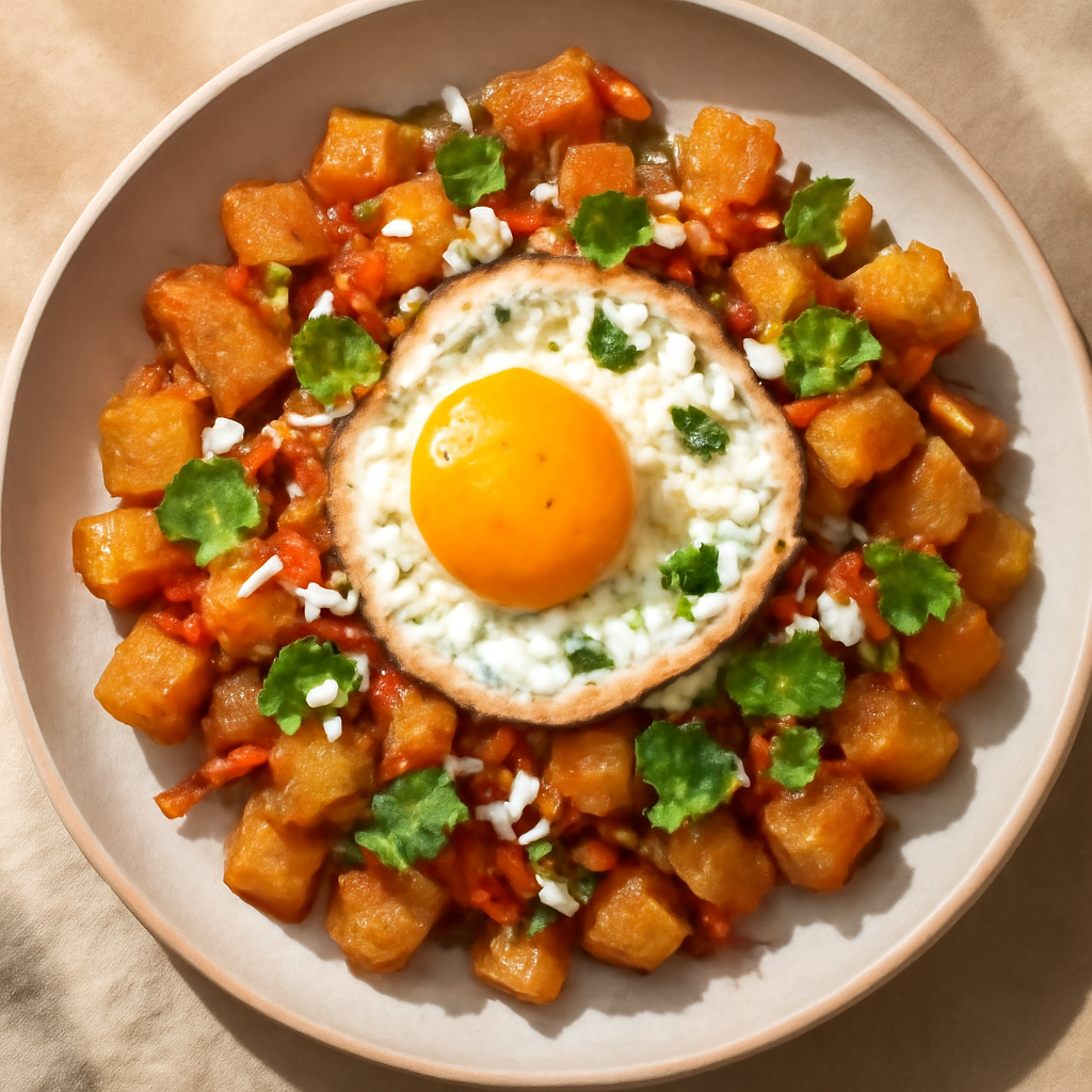 Mexican Street-Style Breakfast Potatoes