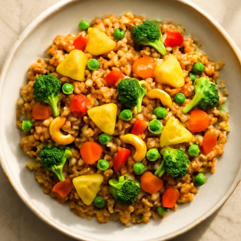 Thai Vegetarian Pineapple Fried Rice