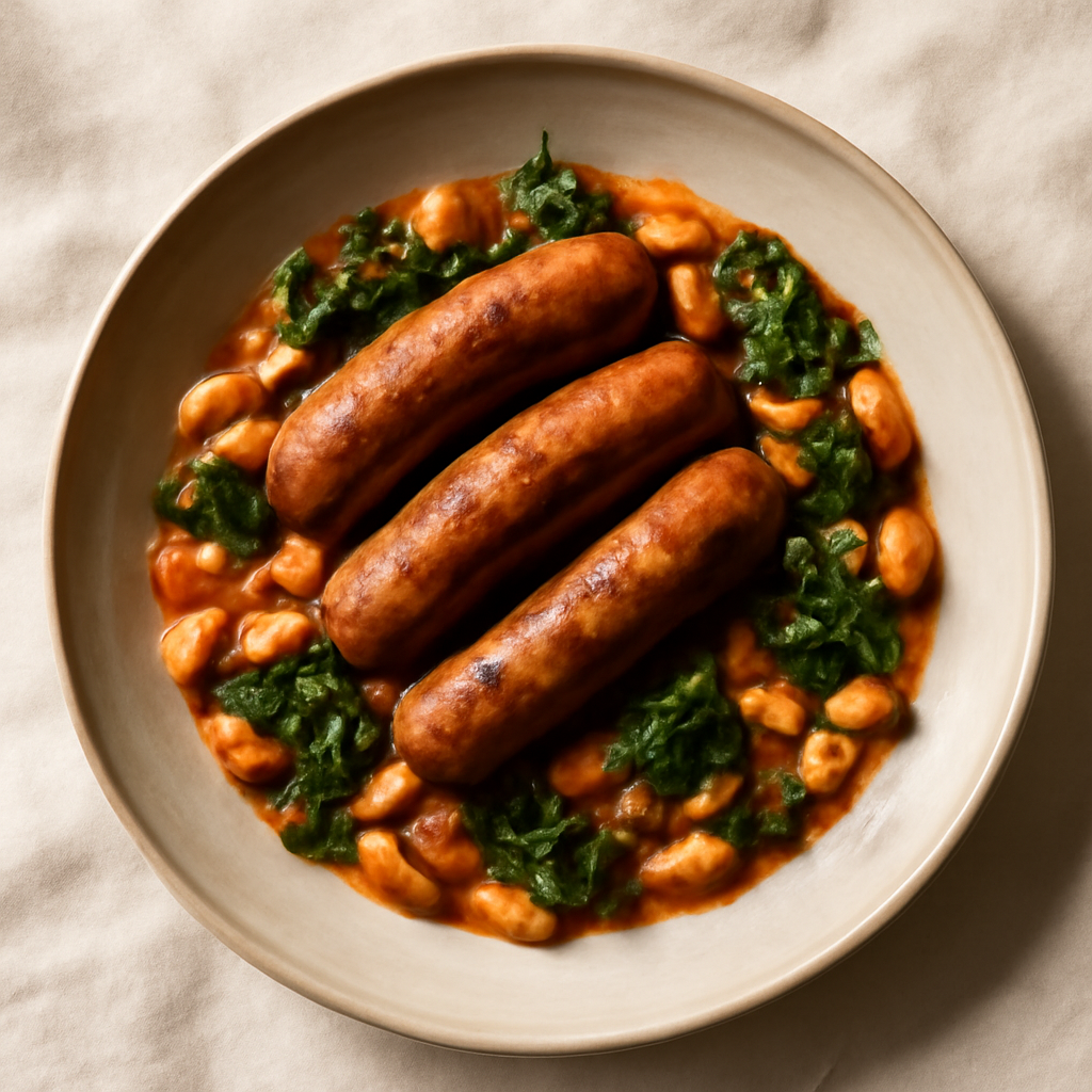 Sausage & White Bean Skillet