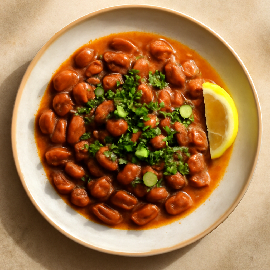 Egyptian Ful Medames Breakfast Beans