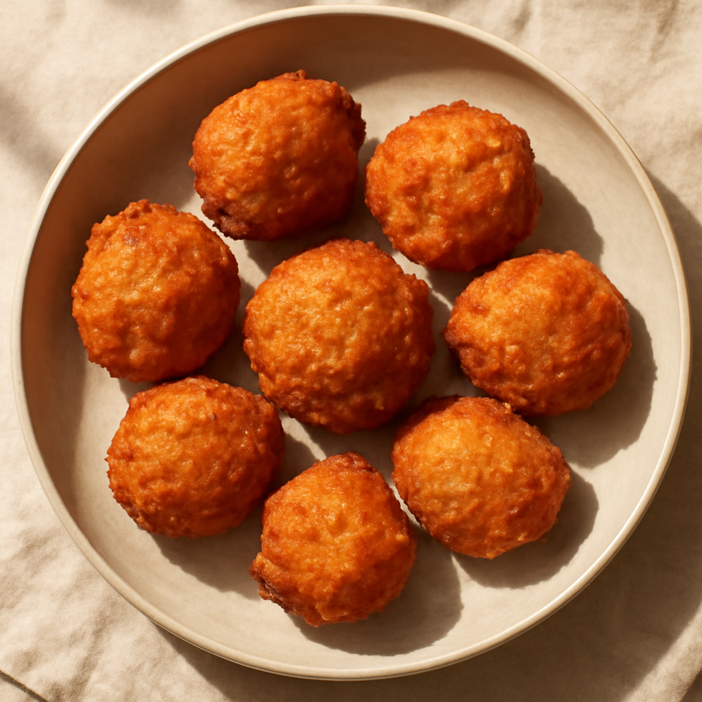 Nigerian Akara Black-Eyed Pea Fritters