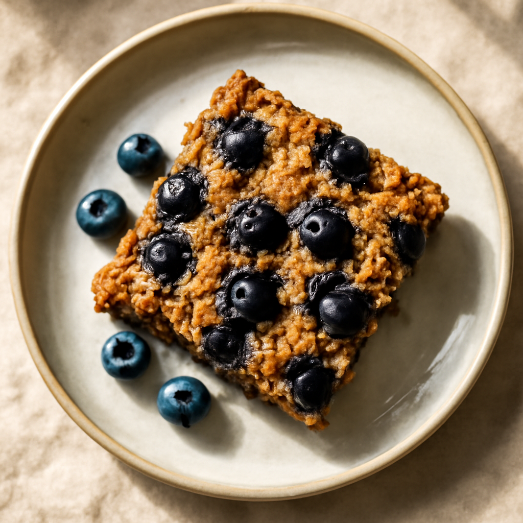 Blueberry Baked Oatmeal
