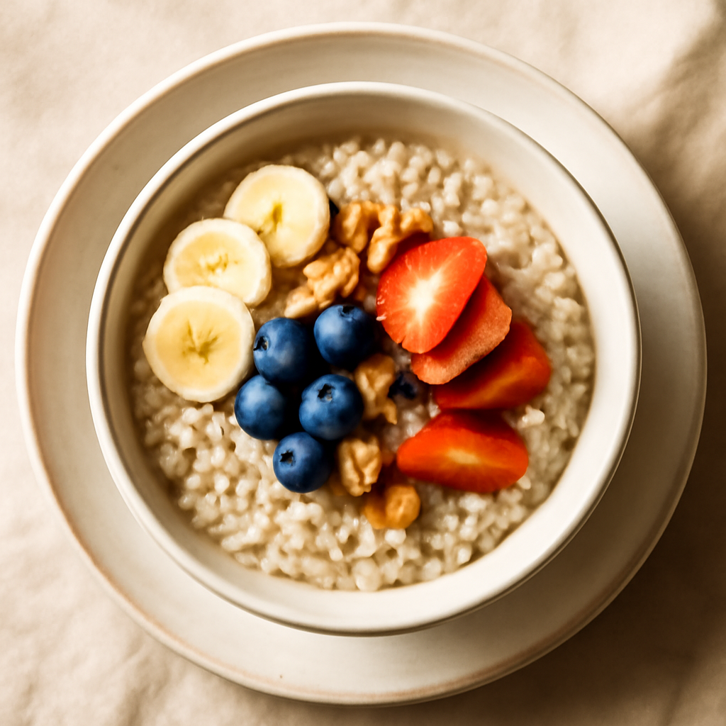 Overnight Steel-Cut Oats Meal Prep