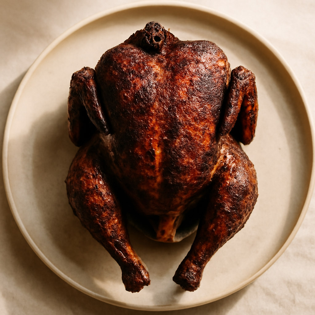Smoked Beer-Can Chicken