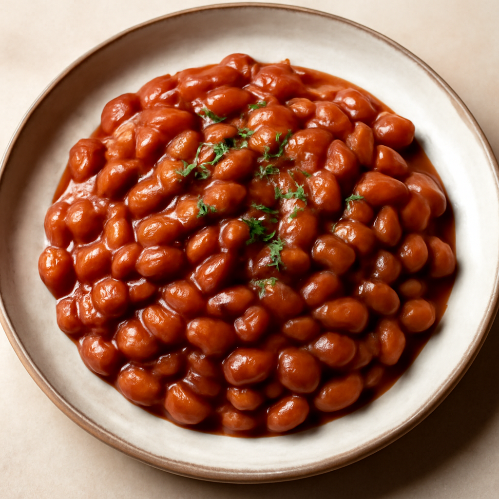 Vegan Smoky BBQ Baked Beans