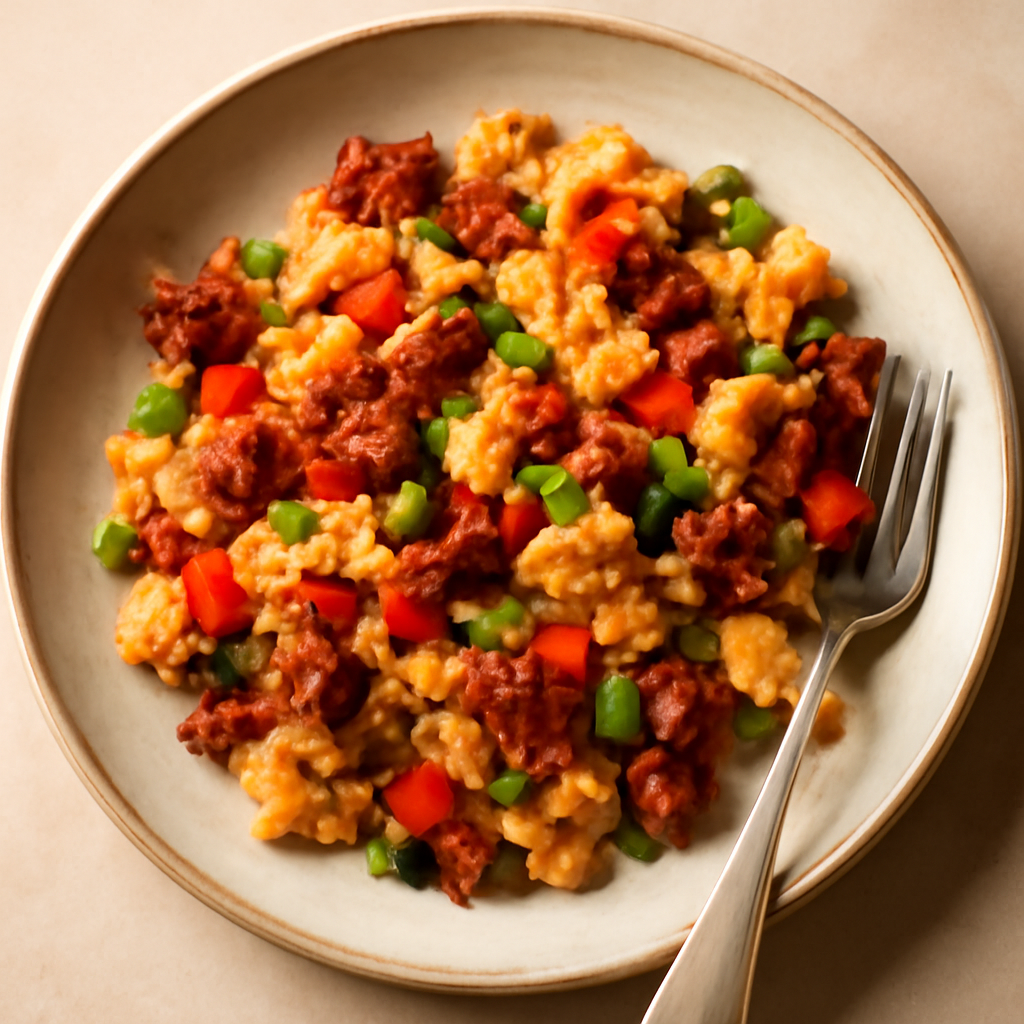 Cajun Breakfast Scramble