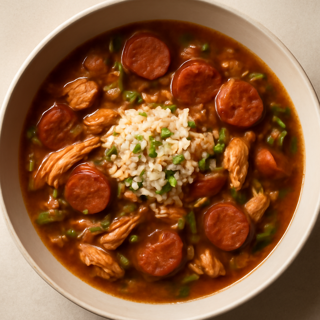 Chicken and Andouille Gumbo