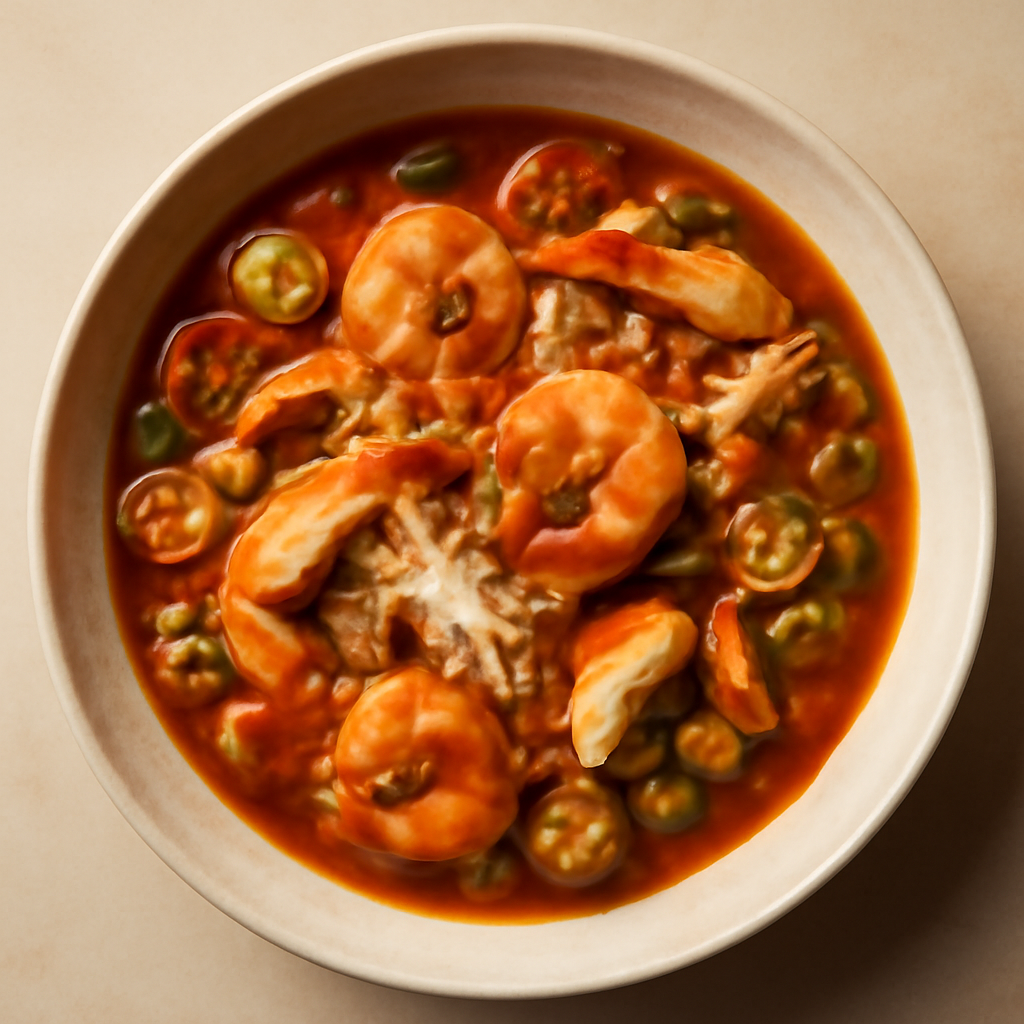 Seafood Gumbo with Okra