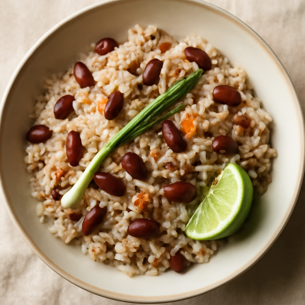 Jamaican Coconut Rice and Peas