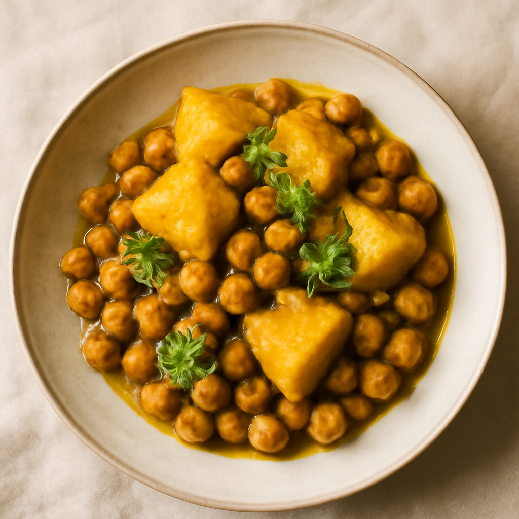 Trinidad Curried Channa and Aloo