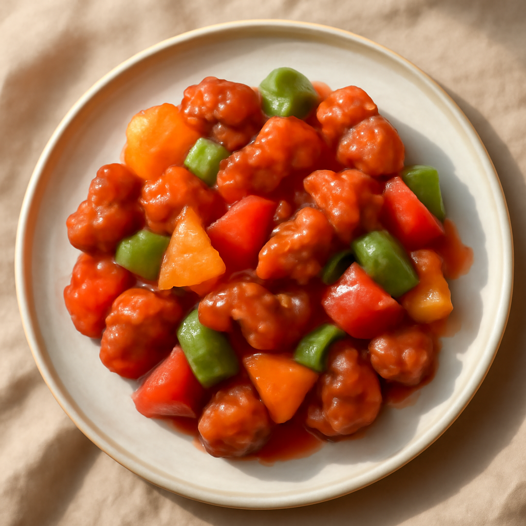 Cantonese Sweet and Sour Pork