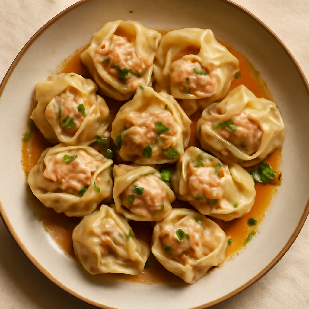 Pork and Shrimp Wontons