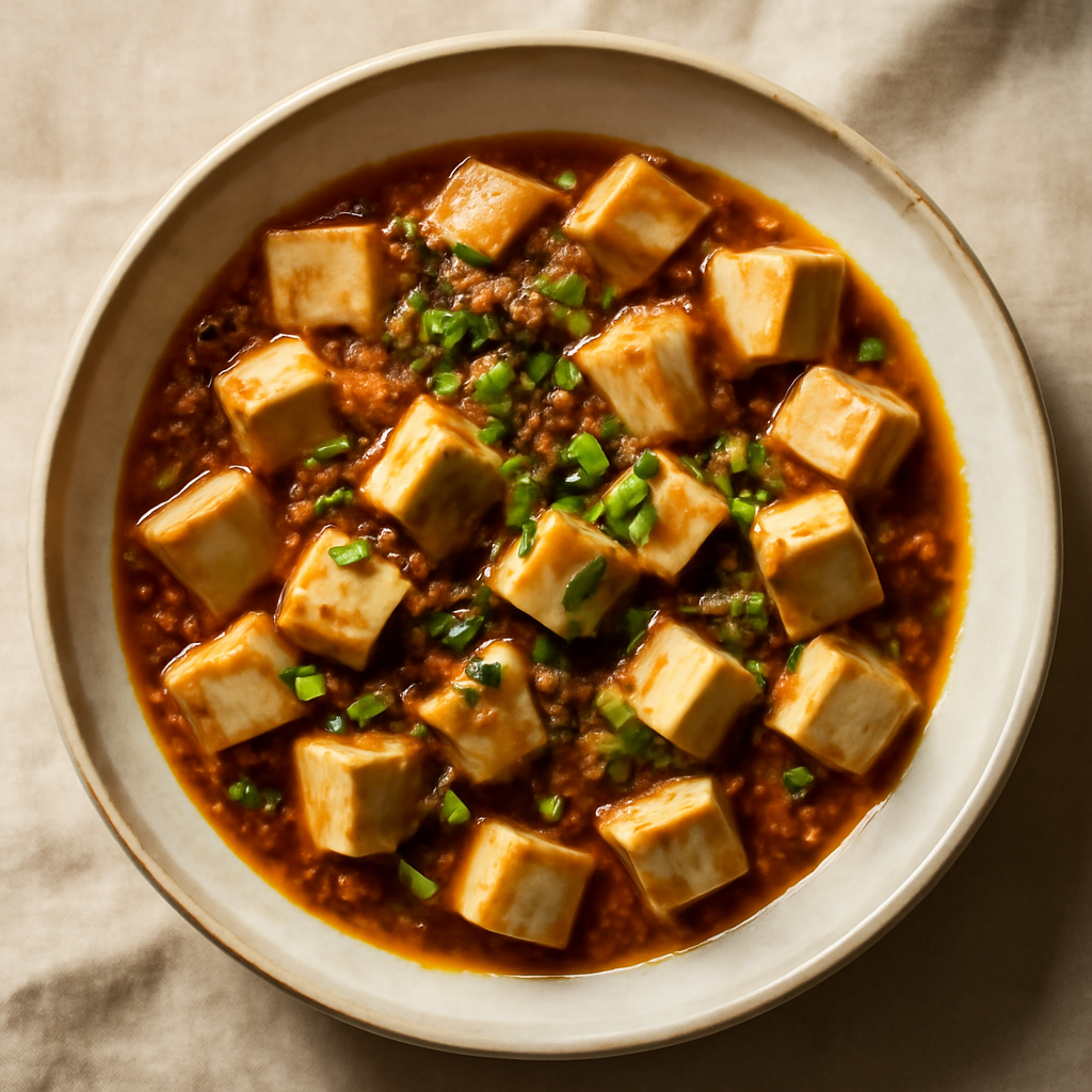 Vegetarian Mapo Tofu