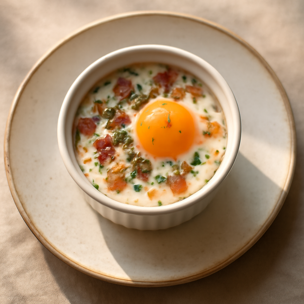 Oeufs en Cocotte