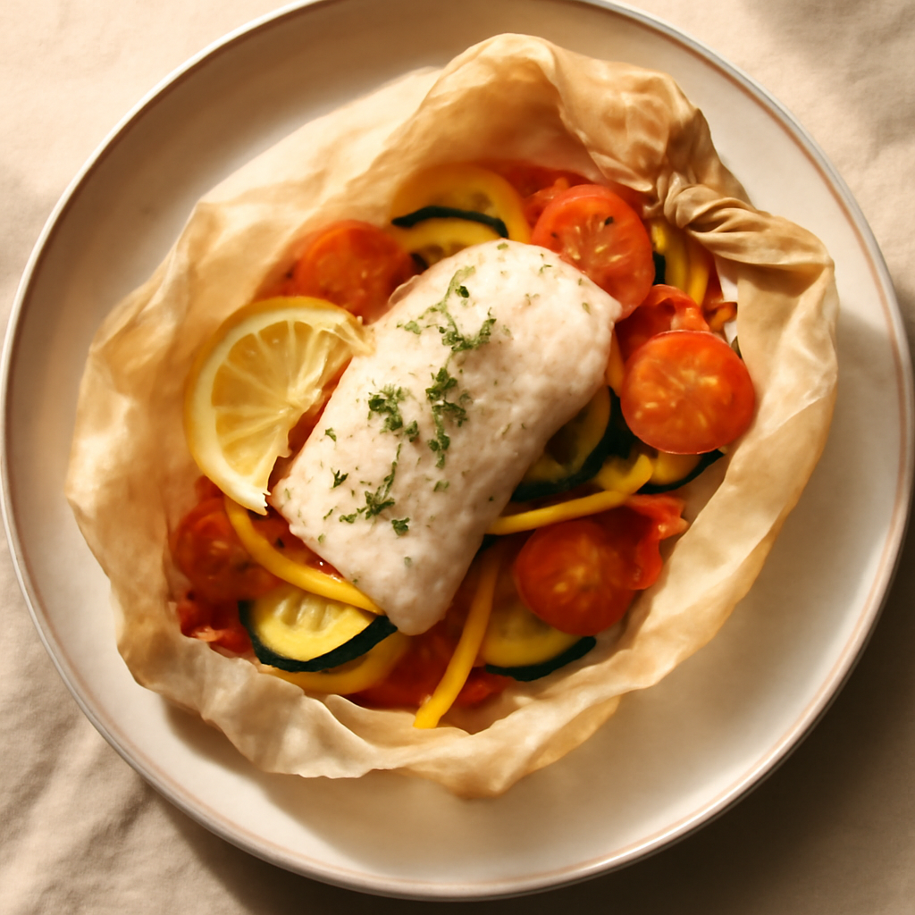 Poisson en Papillote