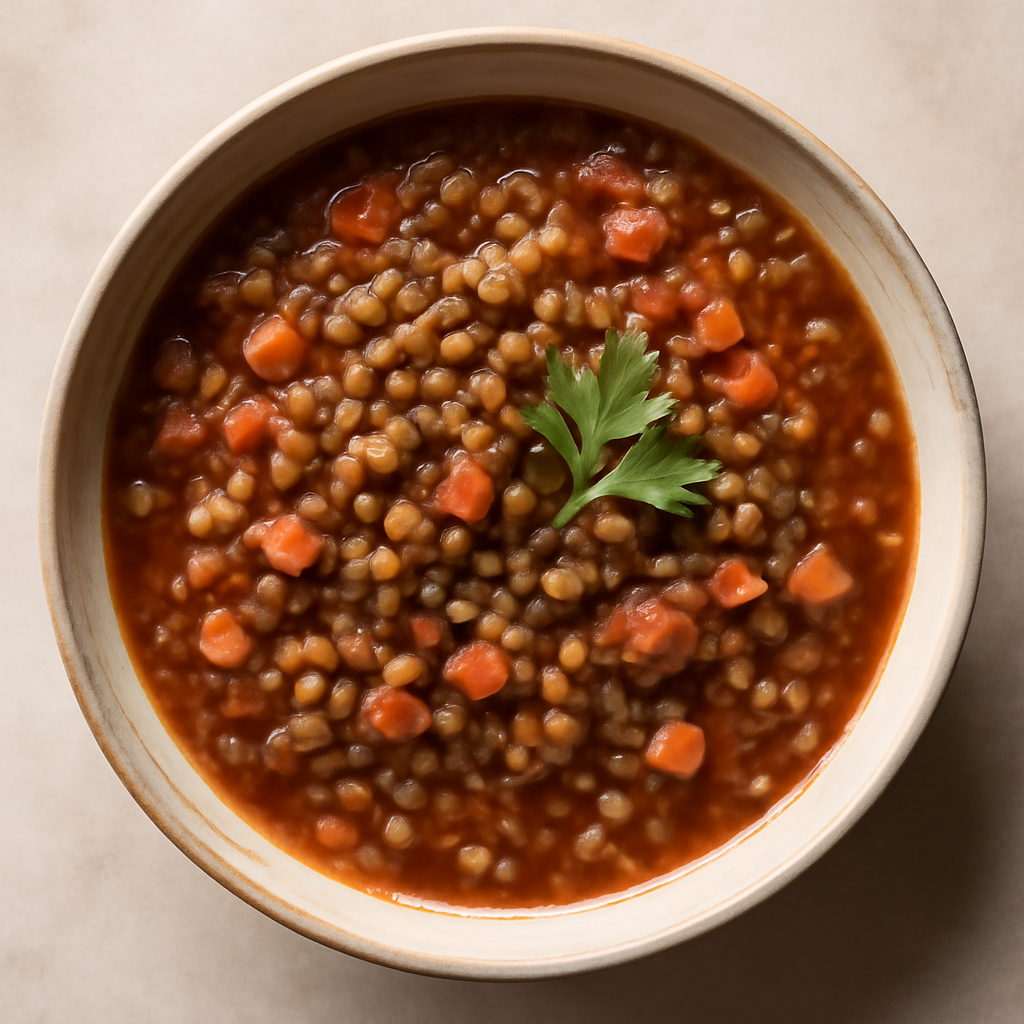 Batch Fakes Greek Lentil Soup