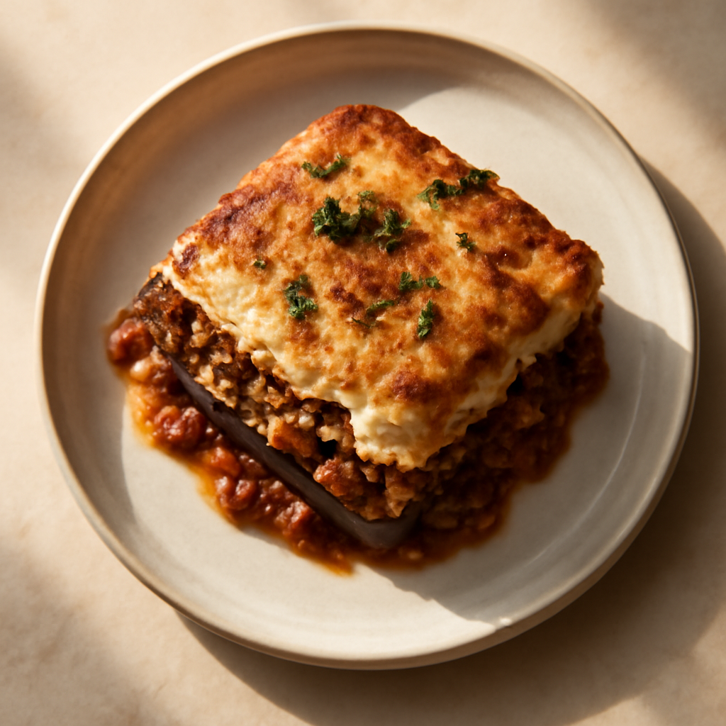Classic Lamb Moussaka