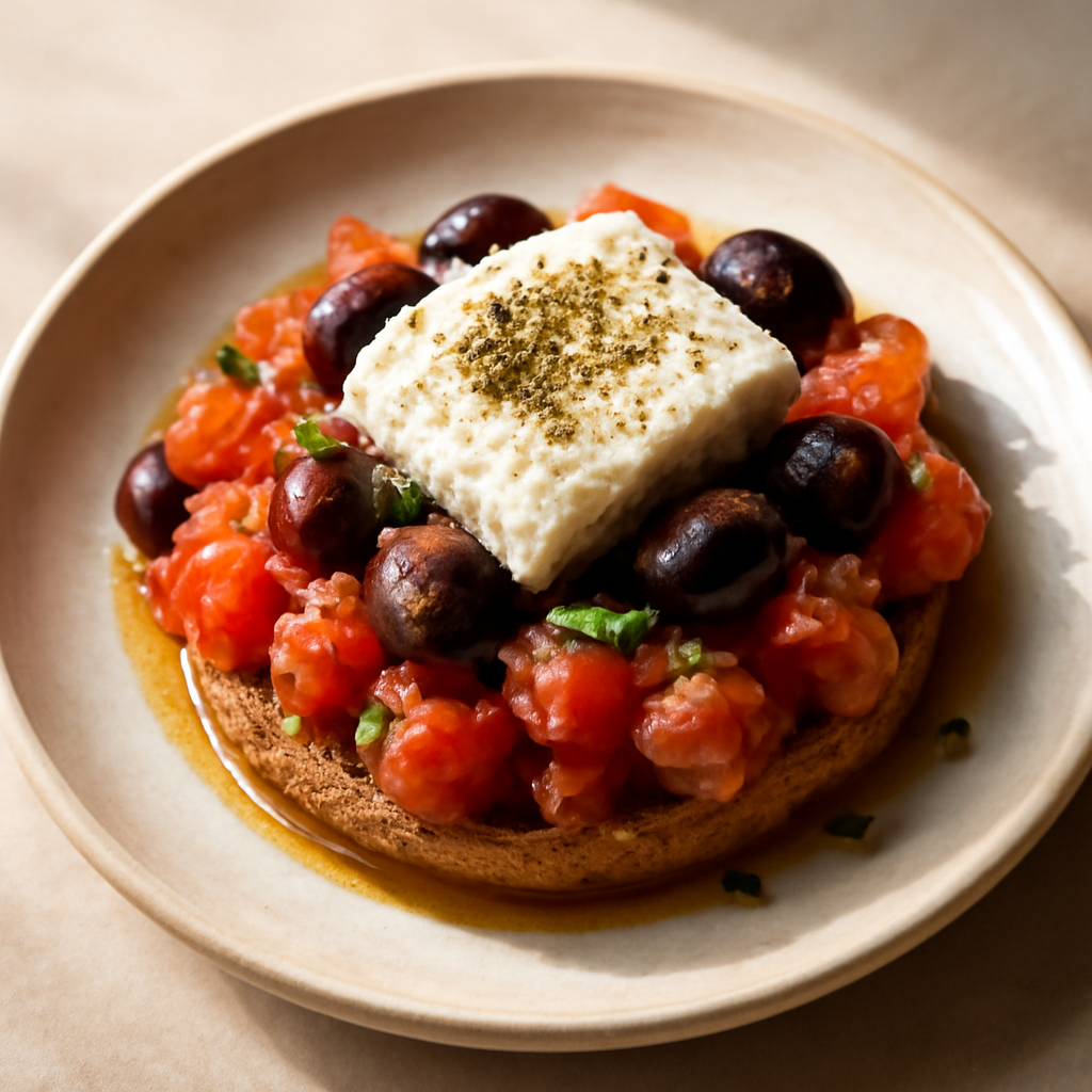Dakos Cretan Rusk Salad