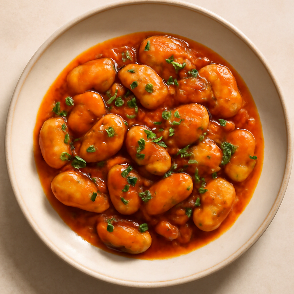 Gigantes Plaki Baked Giant Beans