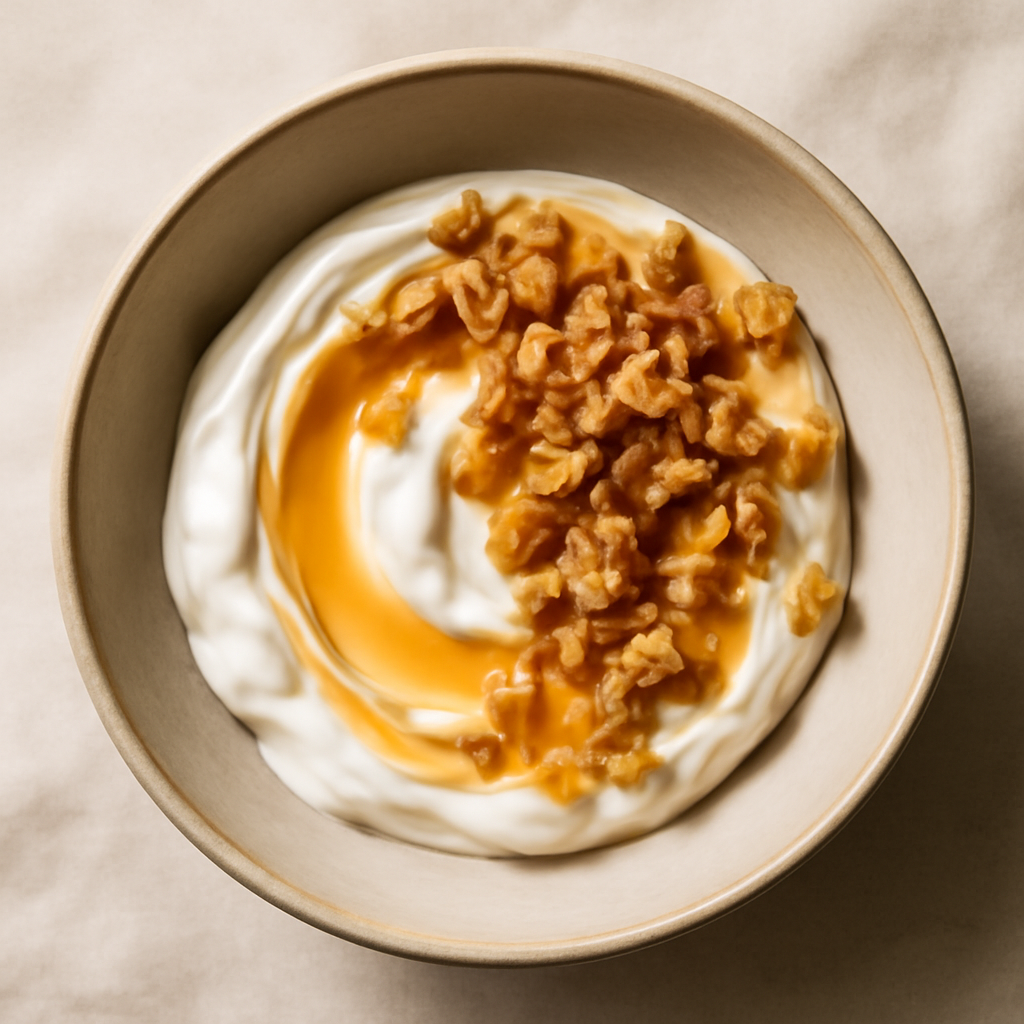 Greek Yogurt Bowl with Honey and Walnuts