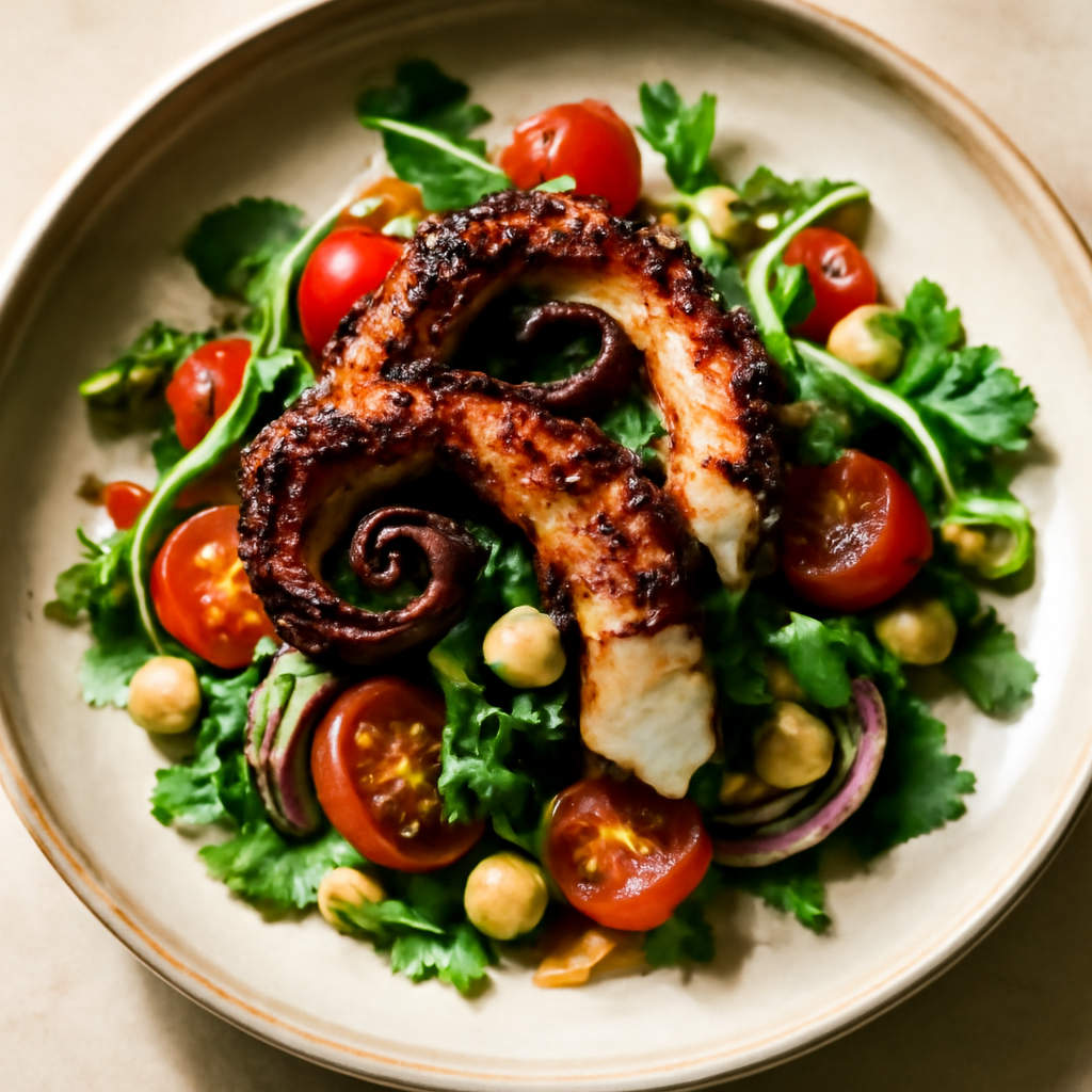 Grilled Octopus Salad