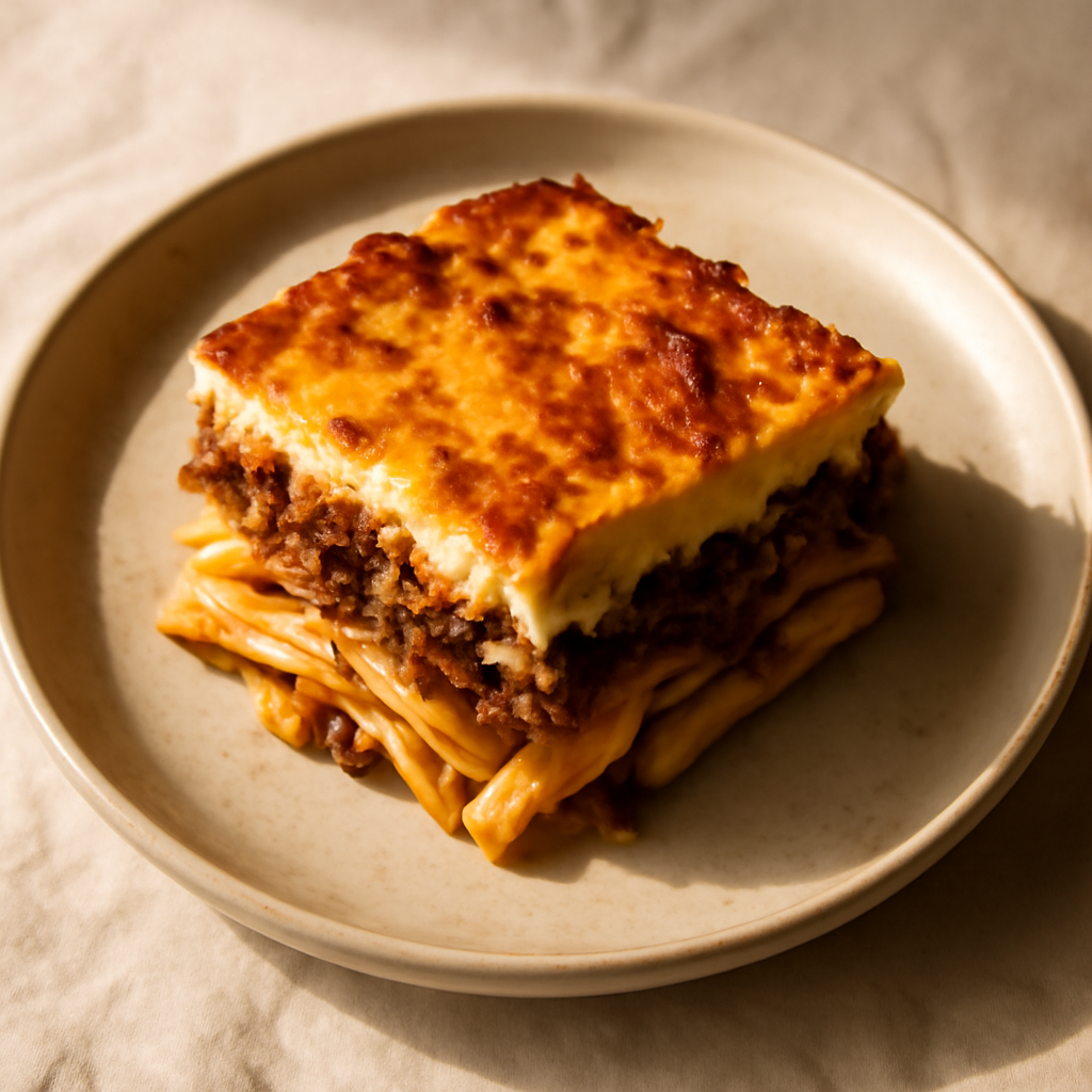 Pastitsio Baked Pasta