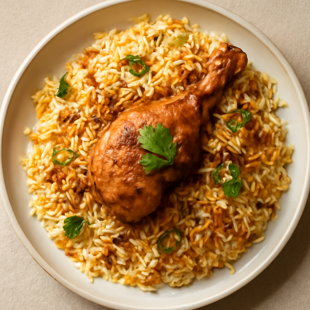 Hyderabadi Chicken Biryani