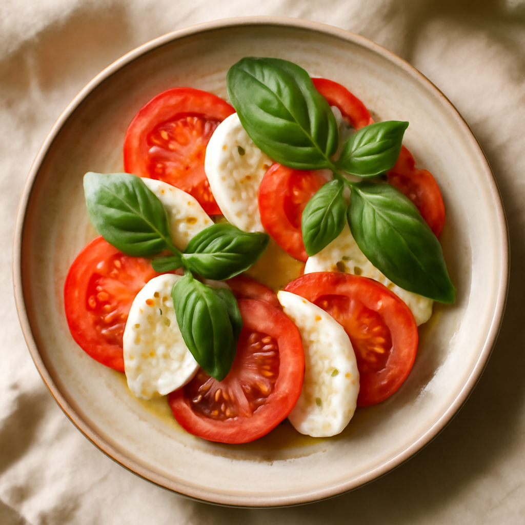Caprese Salad with Fresh Basil