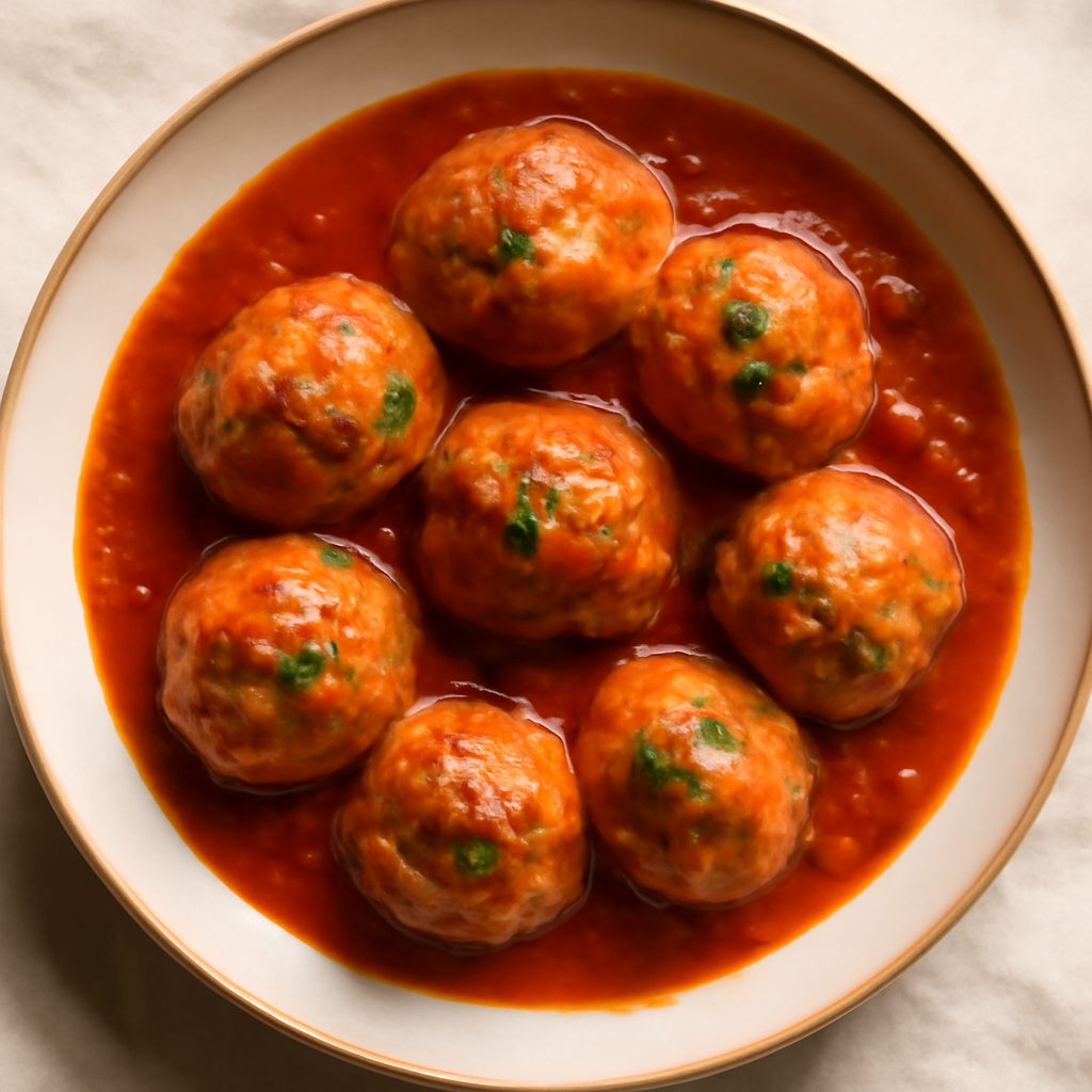 Make-Ahead Turkey Meatballs in Sauce