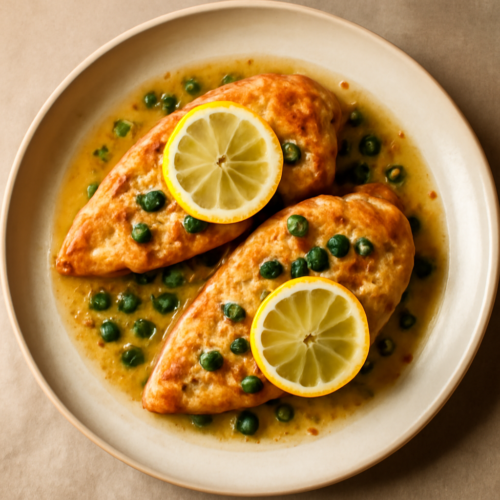 Pan-Seared Chicken Piccata with Capers