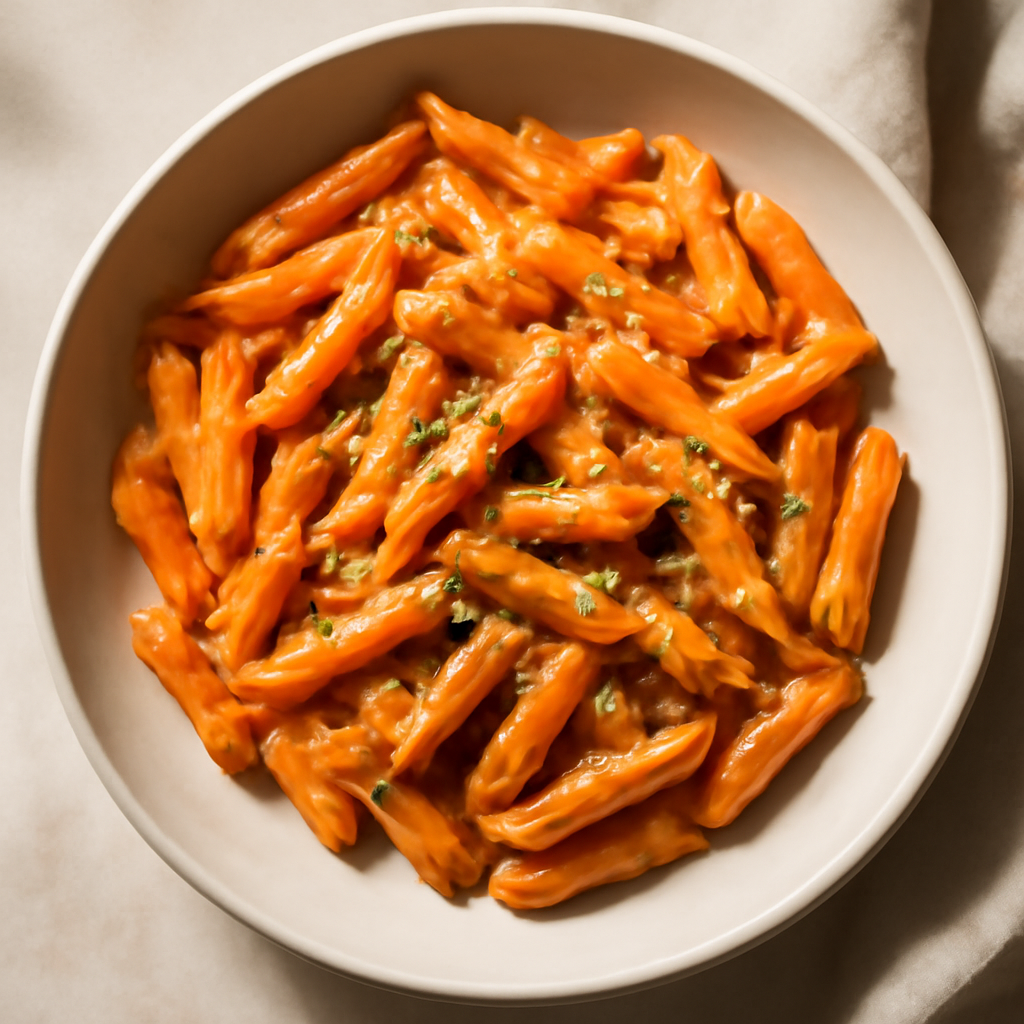Penne with Vodka Tomato Cream Sauce