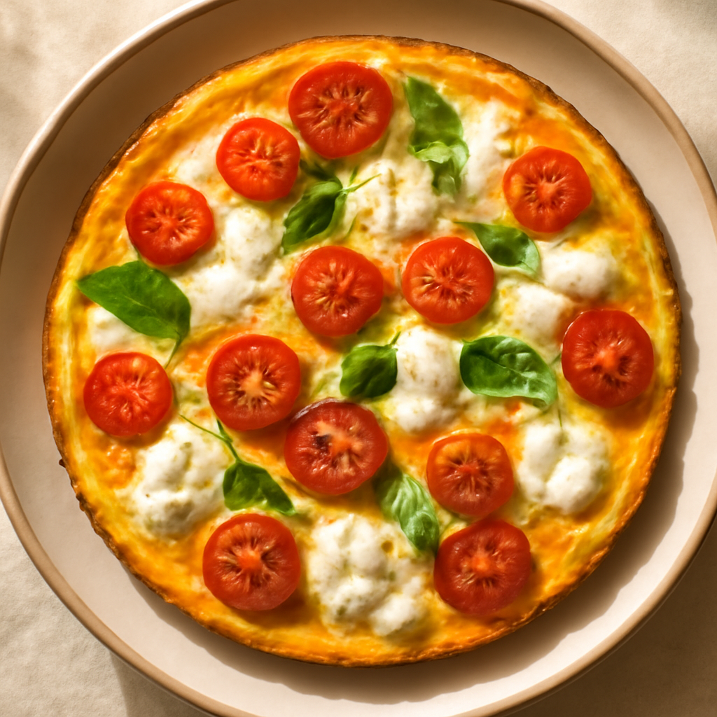 Tomato and Mozzarella Frittata