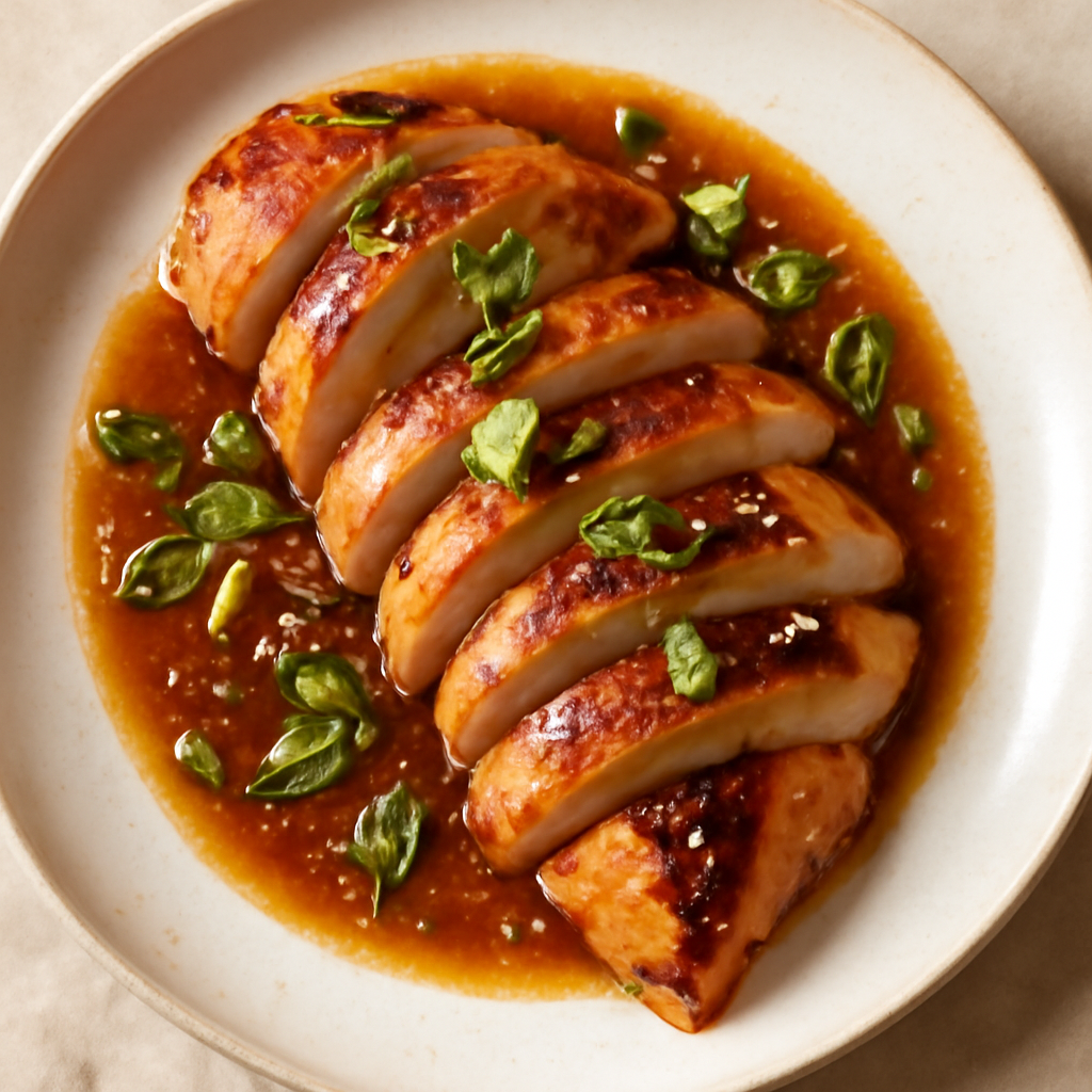 Miso Ginger Marinated Chicken