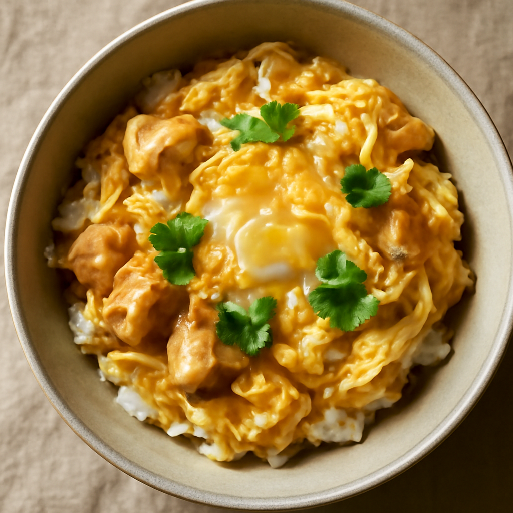 Oyakodon Chicken and Egg Bowl