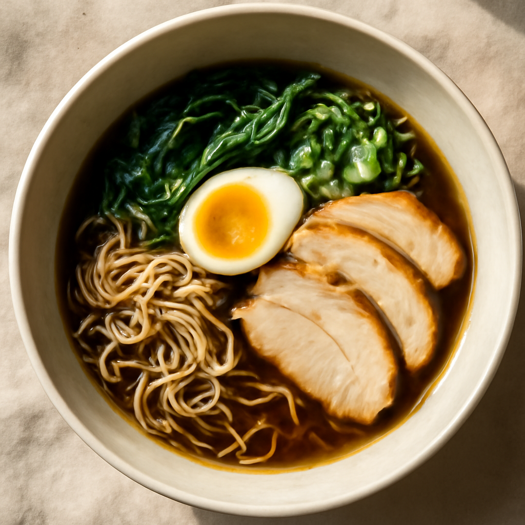 Shoyu Ramen with Chicken Chashu