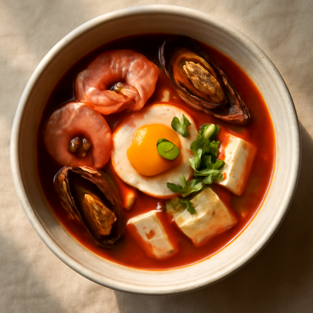 Seafood Sundubu Jjigae